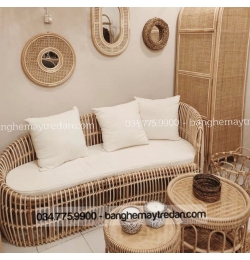 Băng ghế sofa song mây GM470