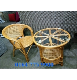 Bàn ghế song mây cafe GM303