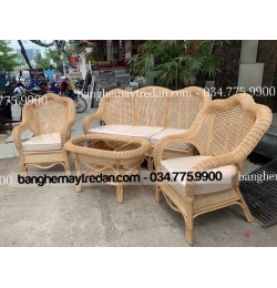 Bộ ghế sofa mây tự nhiên GM452