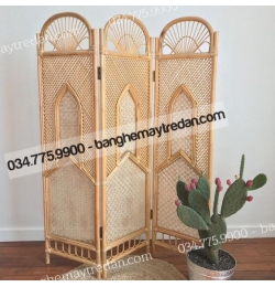 Bình phong mây tự nhiên BP04