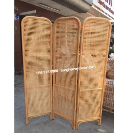 Bình phong ốp  mây mắt cáo đơn giản GM402