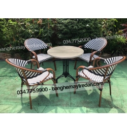 Ghế mây nhựa GN358