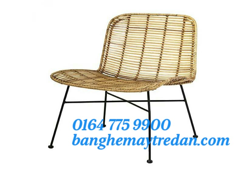 
								Ghế mây chân sắt GM71