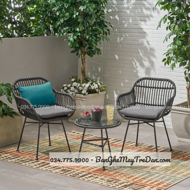 
								Ghế mây nhựa GN435