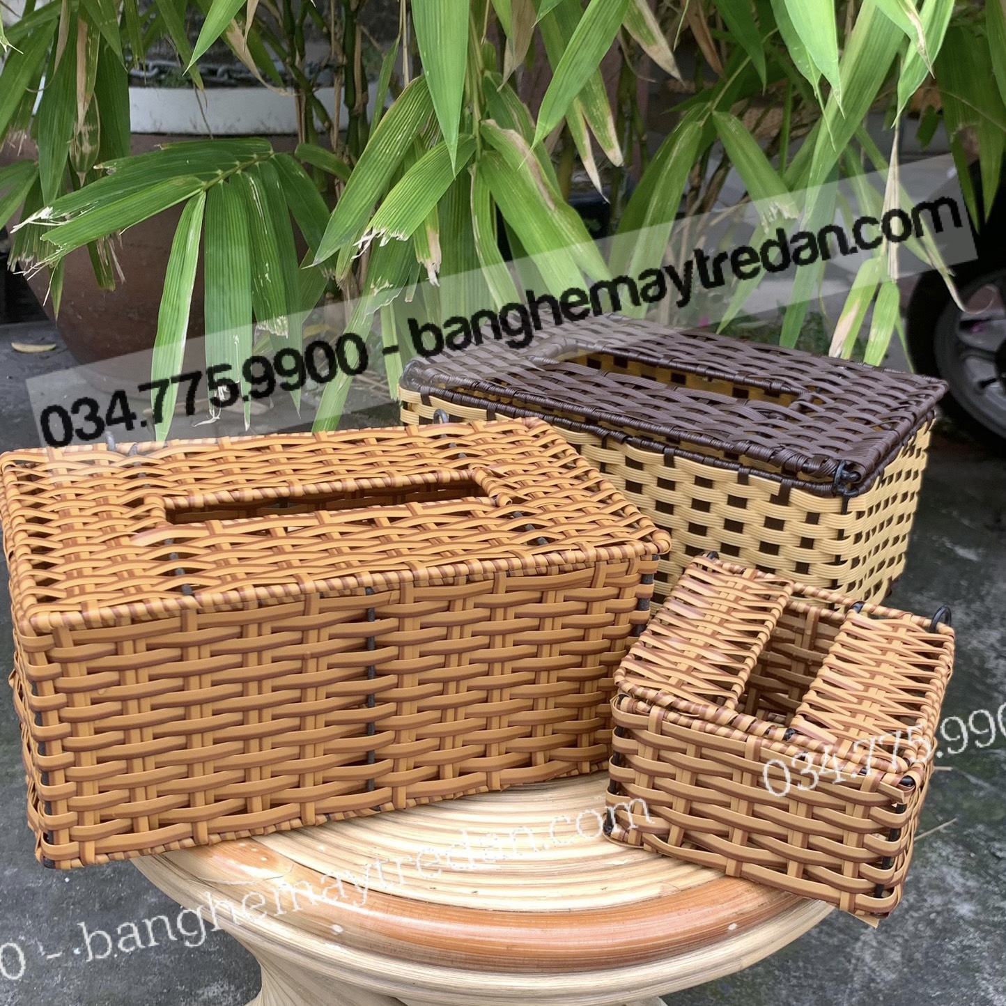 
								Hộp đựng giấy ăn hình chữ nhật GN162