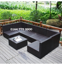 Sofa nhựa giả mây đẹp GN120