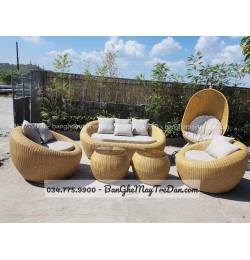 Sofa mây nhựa GN458