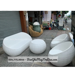 Sofa trứng màu trắng GN452