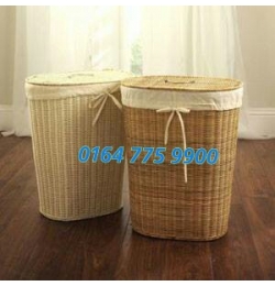 Thùng rác bằng mây GM173