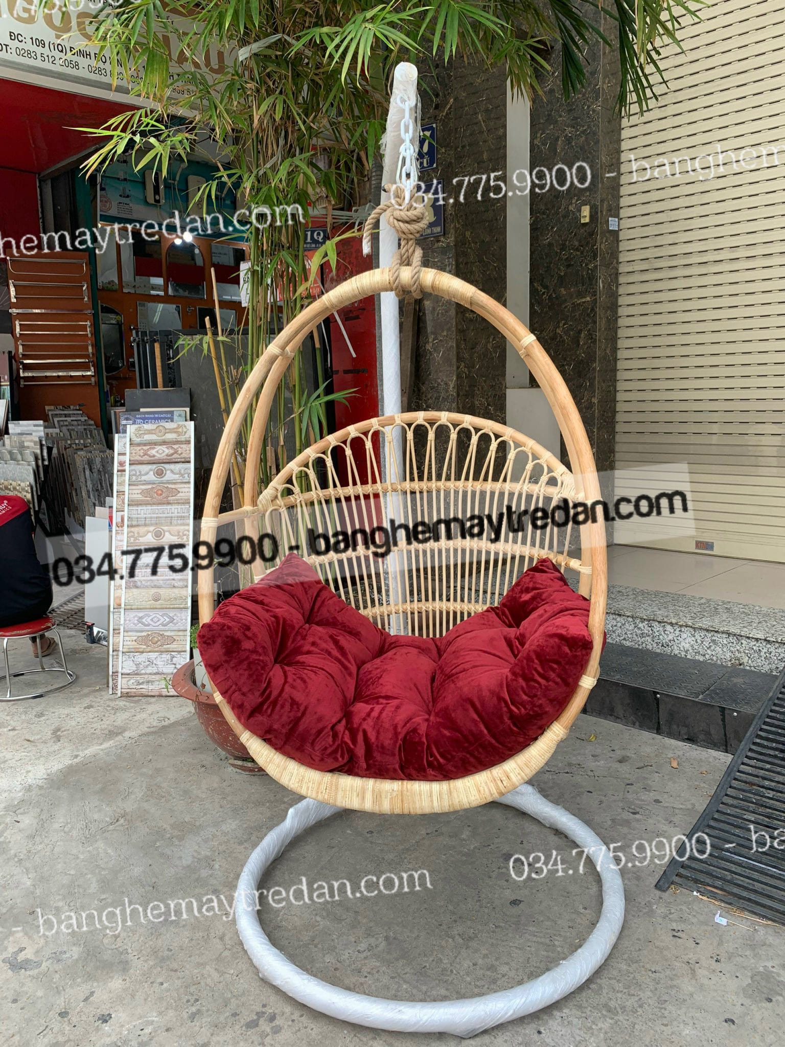 
								Xích đu mây GM567